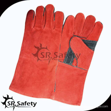 SRSAFETY Gants de soudure en cuir fissuré de haute qualité sécurité